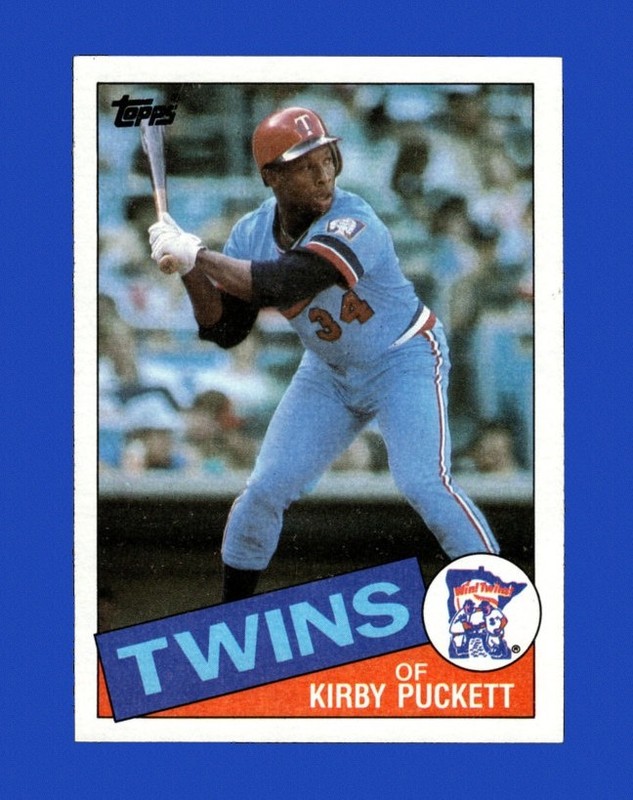 1985 Topps Set-Break #536 Kirby Puckett RC EX-EXMINT *GMCARDS*