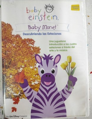 BABY EINSTEIN DVD BABY MONET DESCUBRIENDO LAS ESTACIONES - ESPAÑOL INGLES PORTUG