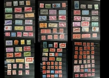 Great US Back OF Book Collection Airmail Special Delivery Documentary Postage D