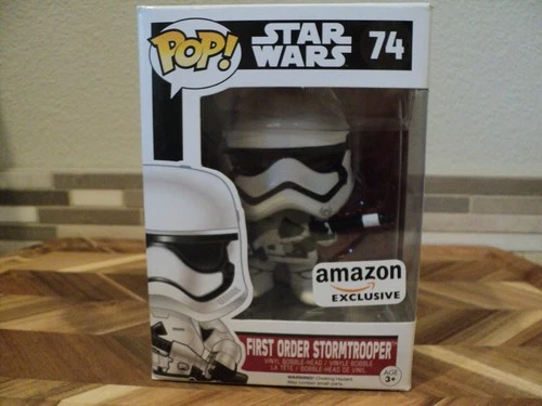Funko POP! Star Wars First Order Stormtrooper Amazon Exclusive  Vinyl Figure