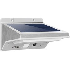 Solar Motion Sensor Light Outdoor, LED Solar Powered Outdoor Lights Solar Sec...