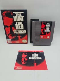 The Hunt For Red October NES CIB!