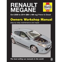 Renault Megane 10.2008-2014 Benzin Diesel Werkstatthandbuch Haynes