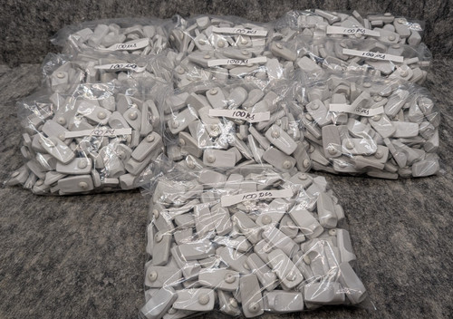 1000 pcs Checkpoint EAS Retail Security Hard Tags RF Anti-Theft Alarm with Pins