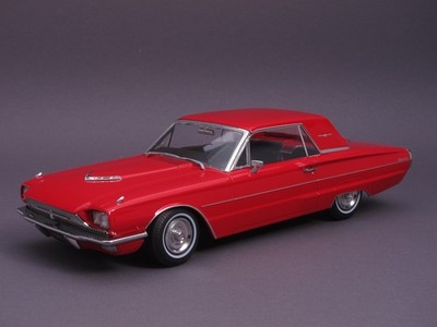 1/18 KK-Scale Ford Thunderbird Hardtop Coupe - 1966 - rot - KKDC181343