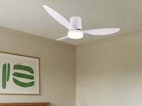 GroßEr Led Deckenventilator Mit Licht, Fernbedienung Und Winterbetrieb Ø 132Cm