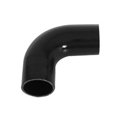 2 51mm 90 Degree Elbow Silicone Hose Coupler Intercooler Pipe Black 2 51mm 90 Degree Elbow Silicone Hose Coupler Intercooler Pipe Black