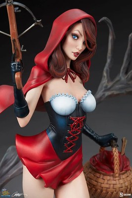 Red Riding Hood Statue Sideshow Collectibles Limited Edition J. Scott Campbell