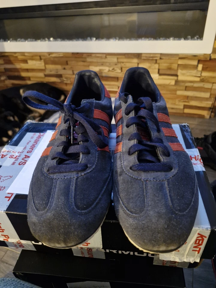 Adidas Originals JEANS OG MK1 - 2004 - UK8 - Blue - Vintage Rare Deadstock - Image 3 of 4