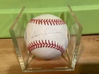 Richie Ashburn Autographed William White NL Baseball with JSA COA