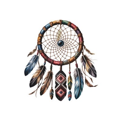 Native American 9x9 cm Autoaufkleber Sticker Motiv