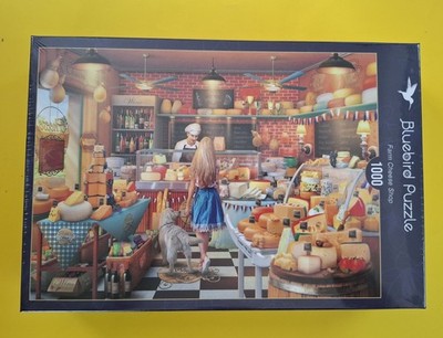 Puzzle Farm Cheese Shop 1000 NEU OVP Bluebird (Paket Sammlung)