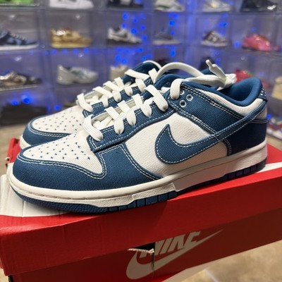 Nike Dunk Low Retro SE Sashiko Industrial Blue (DV0834-101) NEW Mens Size 8.5