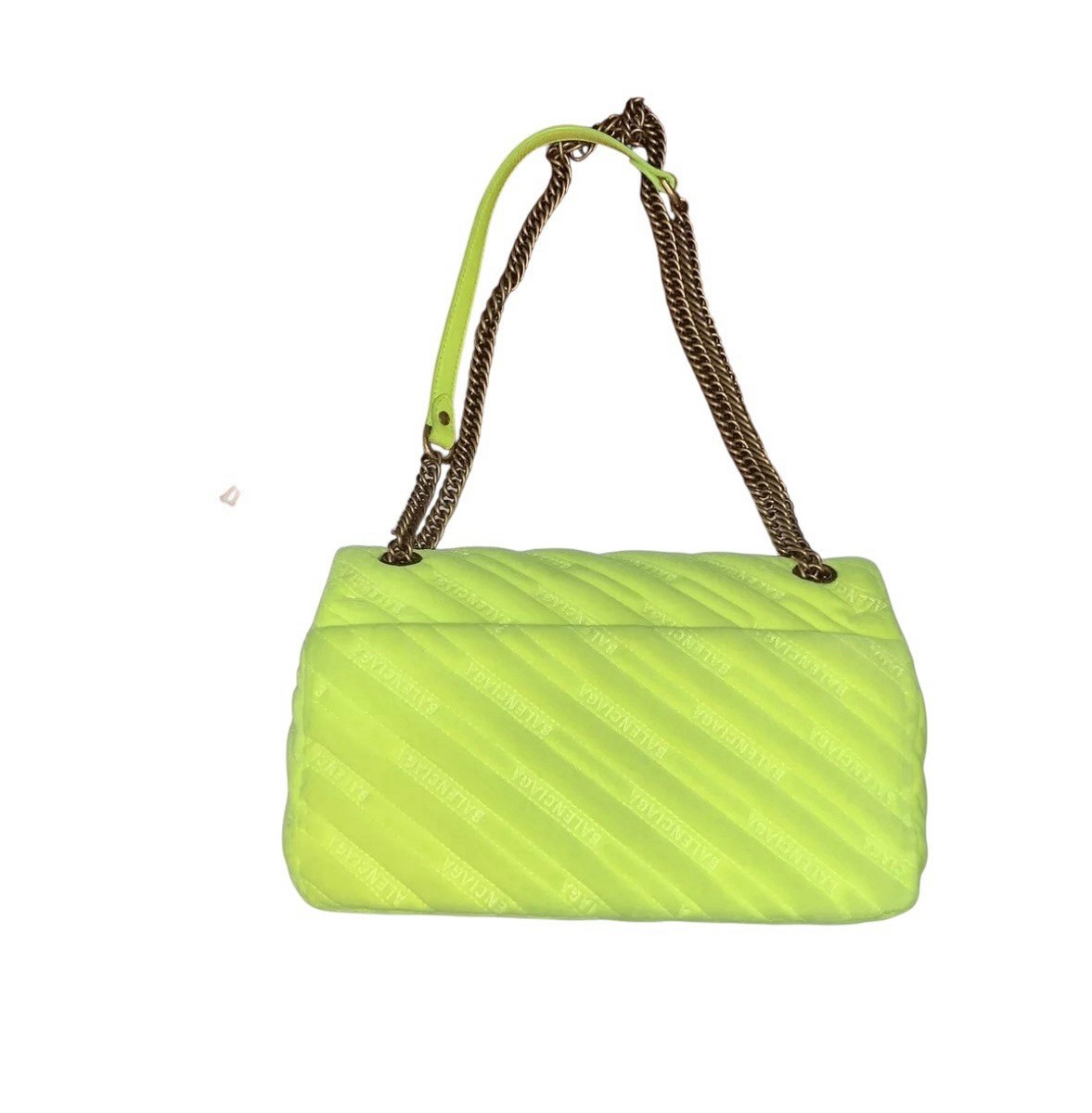 Balenciaga BB Logo Neon Bag | eBay