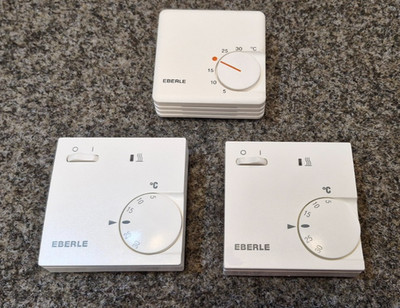 Eberle RTR Raumthermostat 3 stk RTR-E 6202 - RTR-6121