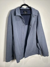 BYLT District Jacket Men XL Snap Multi Pocket Performance Stretch Lightweight