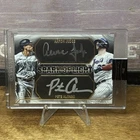 2022 Topps Luminaries Dual On Card Auto 05/15 Aaron Judge/ Pete Alonso ⚾️🔥⚾️