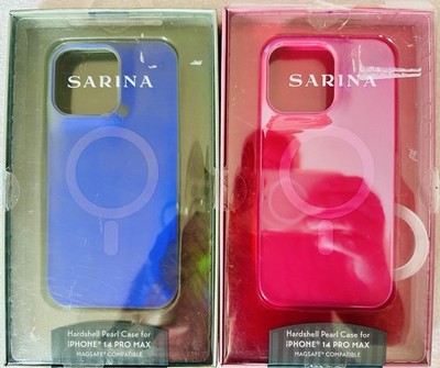 Sarina Handyhülle für Apple iPhone 14 Pro Max Rosa & Purple NEU