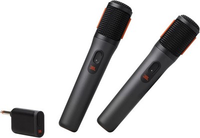 Partybox Wireless Mic - 2X Digital Wireless Microphones, Rechargeable Battery (2