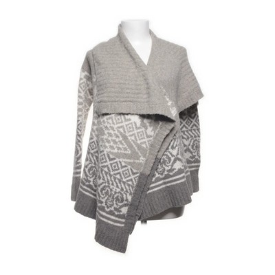 Abercrombie & Fitch, Strickjacke, Damen, Größe: XS, Grau/Weiß #iWm
