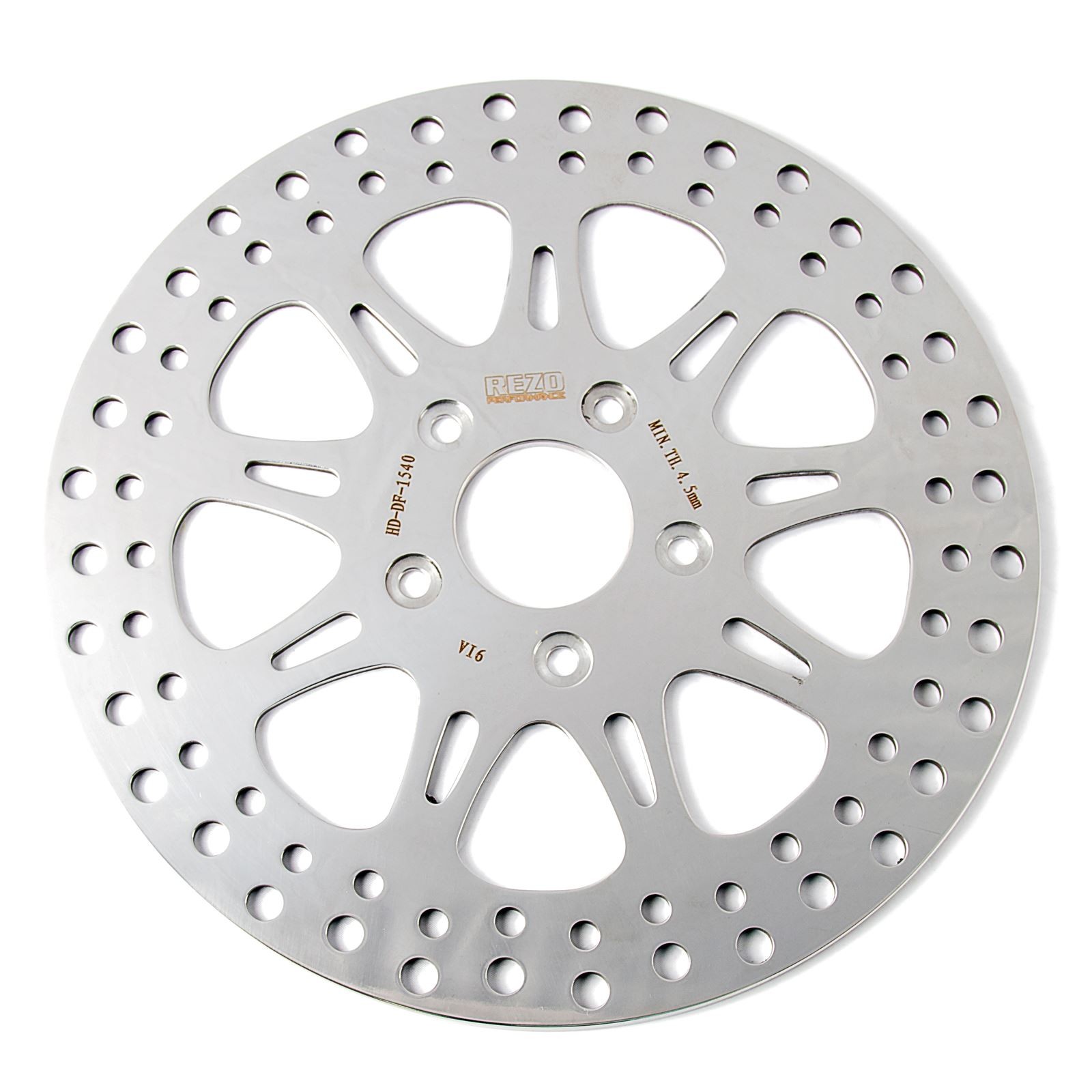 Harley-Davidson XLH 1200 Sportster 88-99 - Rezo Polished Front Brake Disc