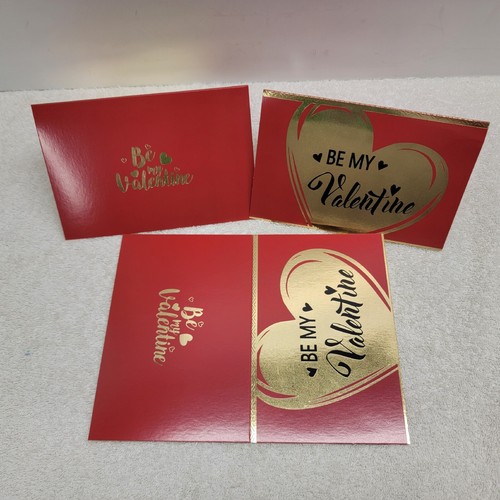 Valentine's Day Heart Greeting Cards 24 W/ ENVELOPES - Blank Inside - 6"x4" Love - Picture 2 of 24