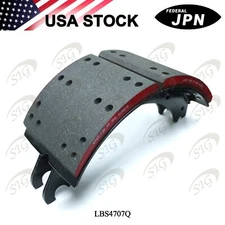 New Lined Brake Shoe with 23k FF grade Brake Lining - LBS4707Q ( Ref# 4707Q )