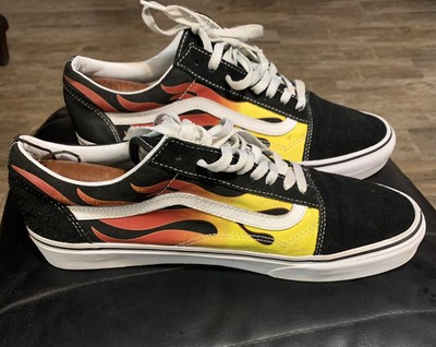 white flame vans