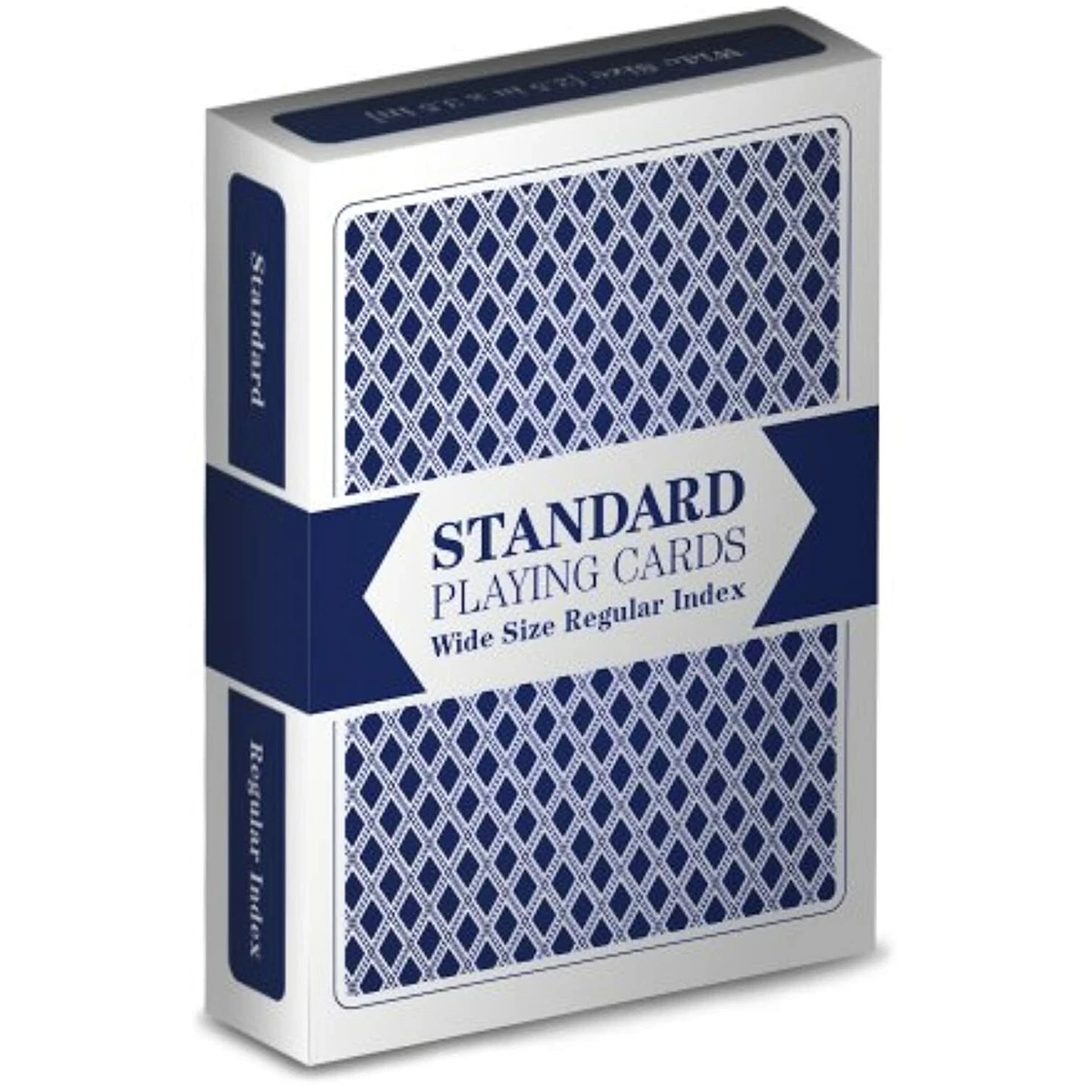 Single Blue Deck Standard Playing Cards (Wide Size, Regular Index)
