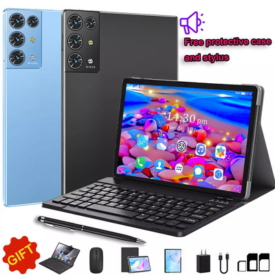 2024 Tablet Android 14 16GB +256GB Tablet PC Dual SIM 4G LTE 5G WiFi OTG Netflix