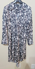 Halogen Women Long Sleeve Wrap Midi Dress Size Small