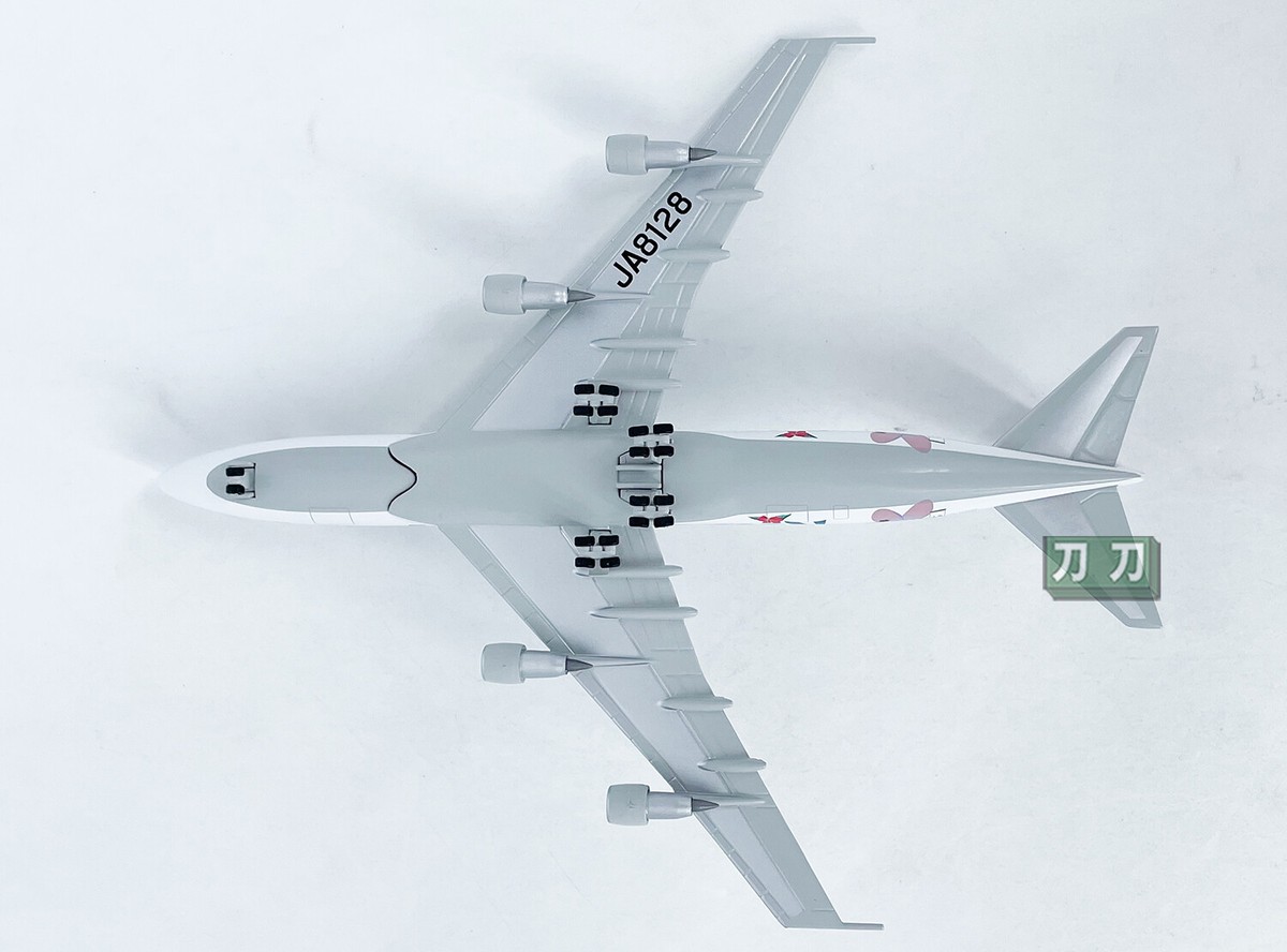 1:400 JET JALWAYS B747-100 JA8128 Passenger Airplane Diecast Model