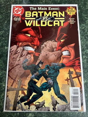 Batman VS Wildcat #3rd Round DC Comics (High Grade NM) (1997) Chuck Dixon