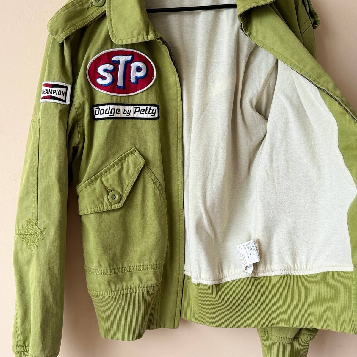 RARE dodge by RICHARD PETTY STP PUMA racing nascar jacket 