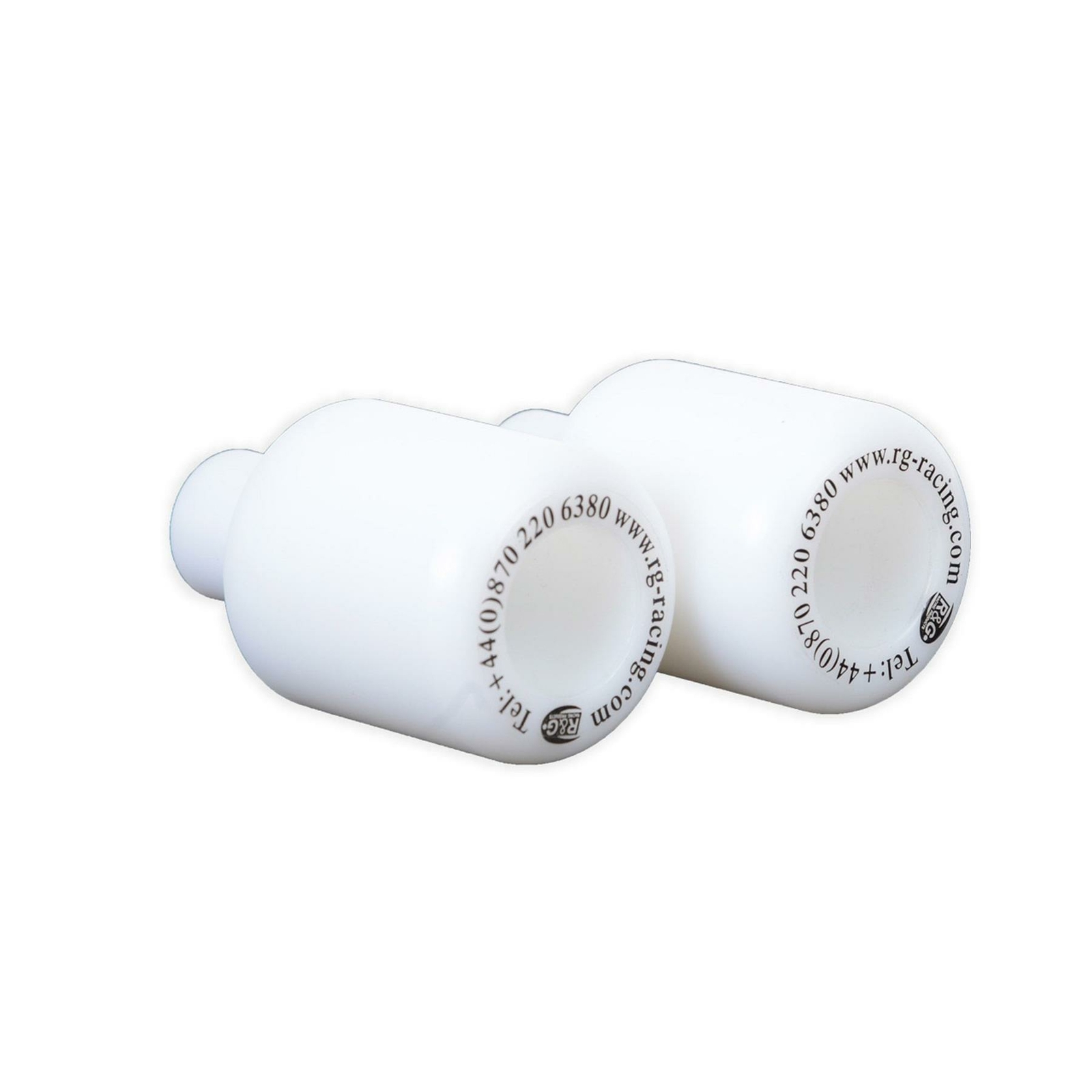 R&G Crash Protectors White - Classic Style Suzuki TL1000S 1997 - 2001
