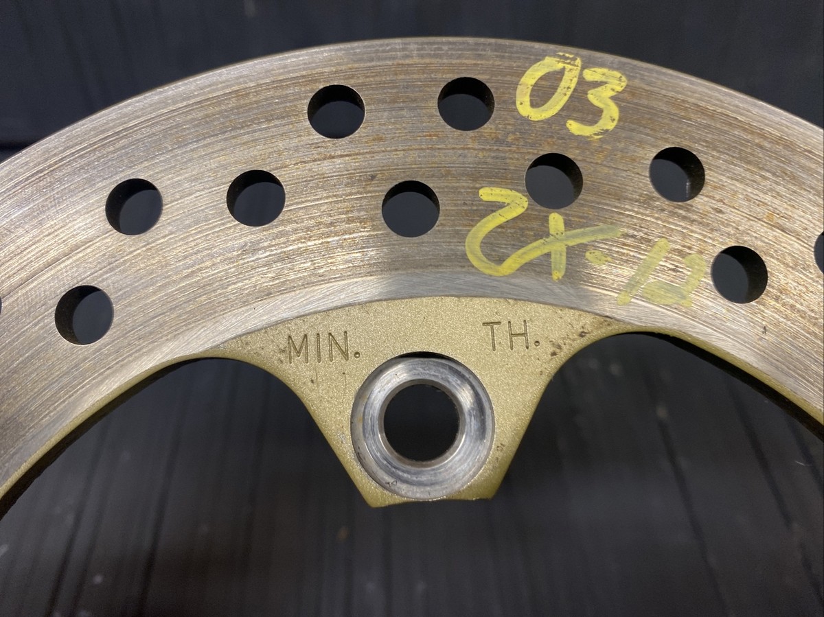 2003 Kawasaki Ninja ZX12R Rear brake rotor, OEM Nice, no lip