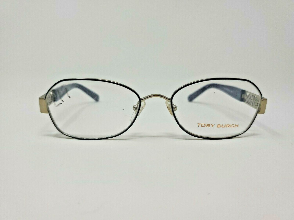 Tory Burch Eyeglasses Frame TY1043 3058 52-17-135 Gold/Navy 