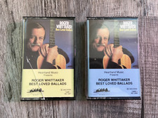 Roger Whittaker Best Loved Ballads Cassette Tape Set - Vol 1  2