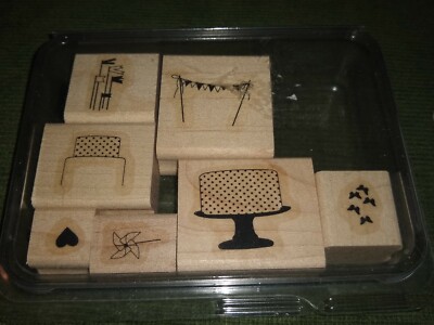 New Wood Block Stamps Craft Free US Shipping