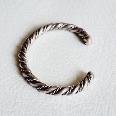 アクセサリー VT navajo bangle vintage Vintage Taje Navajo Sterling Silver Wide Twist Cuff Bracelet - Etsy