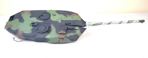 Char RC 1/16 Heng Long Léopard/Tigre T90 - Avec BB, Fumée, Son, Suspension Métallique Et Radio 2.4G - Prêt à Rouler