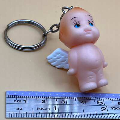 Kewpie QP Miniture Figure Mascot Small Doll Wing Key Chain Japan