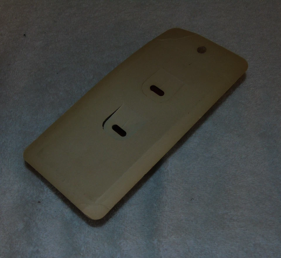 Cordón con hebilla Gayla vintage de cuero rojo nuevo en paquete años 70 Foto 4 de 4