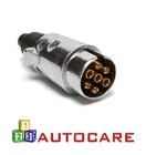 Standard 7 Pin Car Trailer Caravan Wiring Tow Lights Aluminium Plug 12V N-Type
