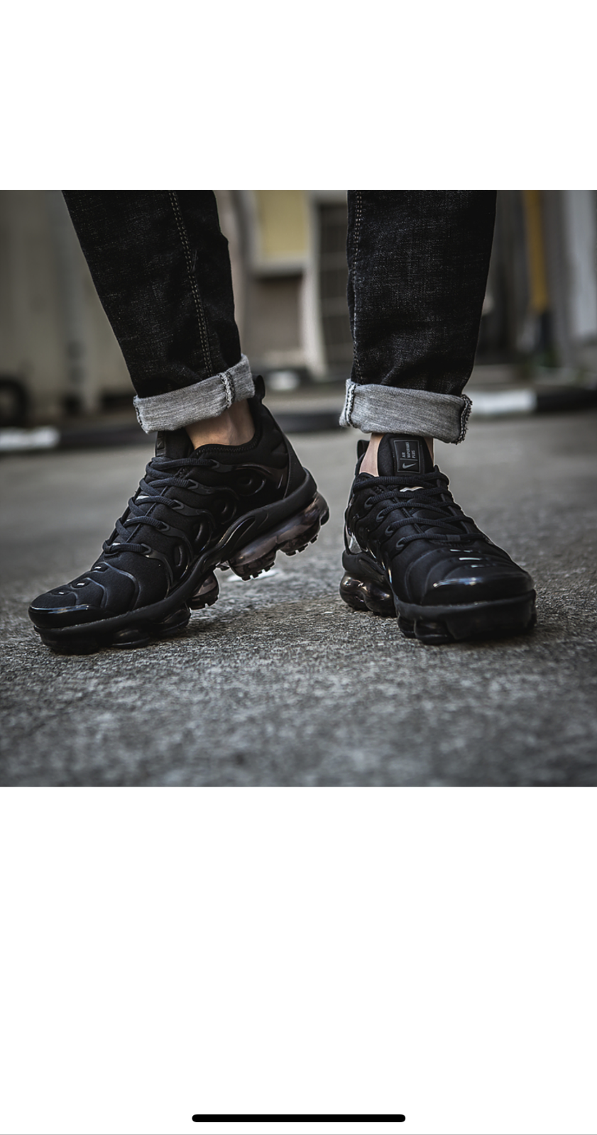 vapormax tn plus black