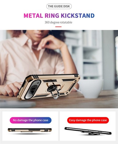 For Google Pixel 9 Pro XL 8 7 6 Pro 9A 8A 7A Magnetic Case Shockproof Ring Cover - Picture 47 of 62