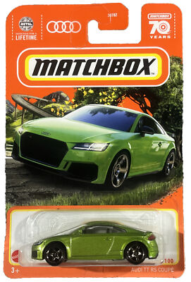 Matchbox 70 Years Audi Tt Rs Coupe, Green