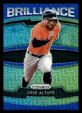 2020 Panini Prizm Brilliance Blue Mojo Prizm #B-7 Jose Altuve SN #/175