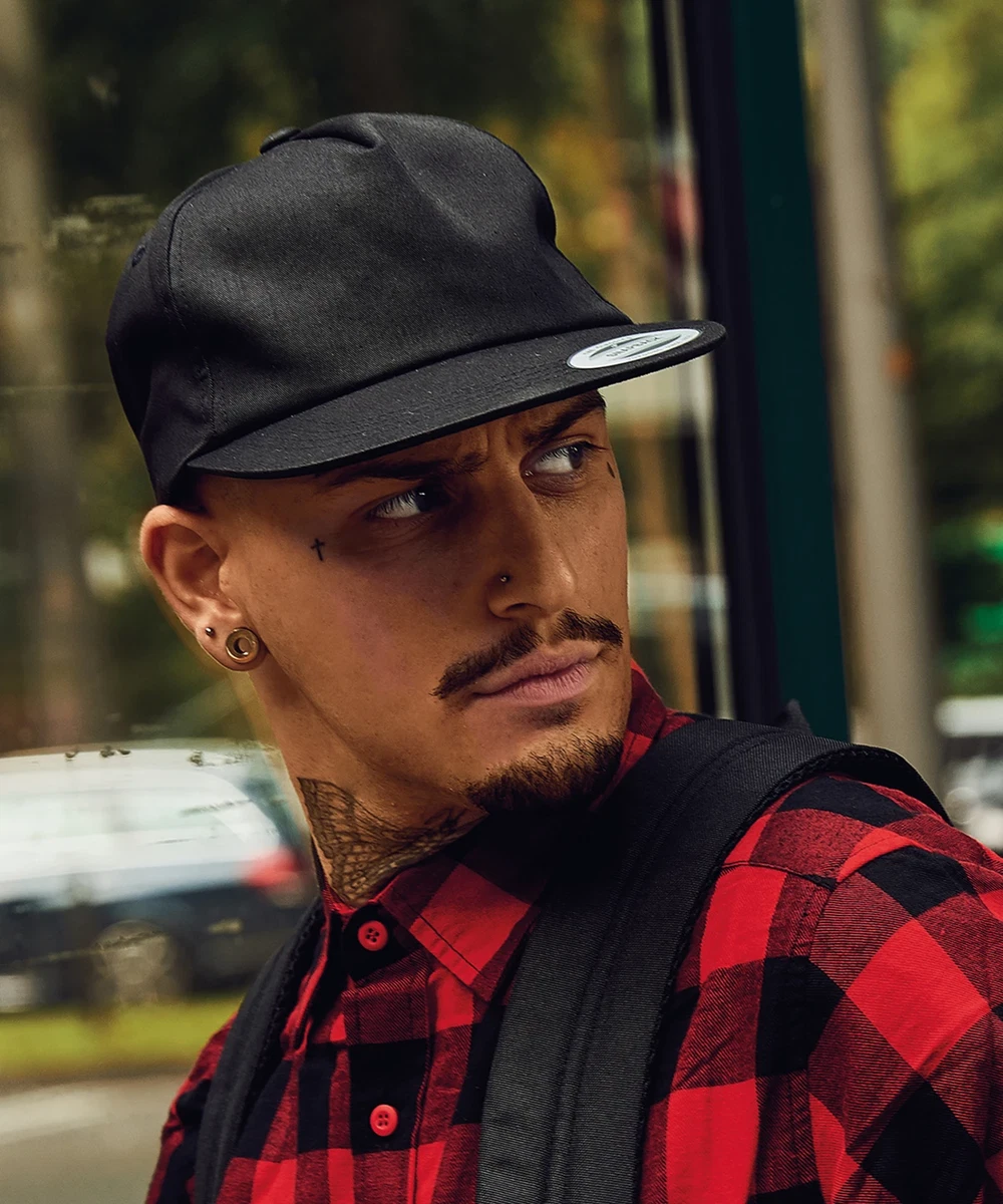 Yupoong 5 panel hat hotsell
