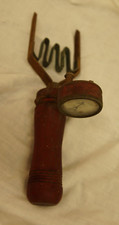 Vintage DC Battery Tester Red Wooden Handle Pier Manufac. Benton Harbor, MI